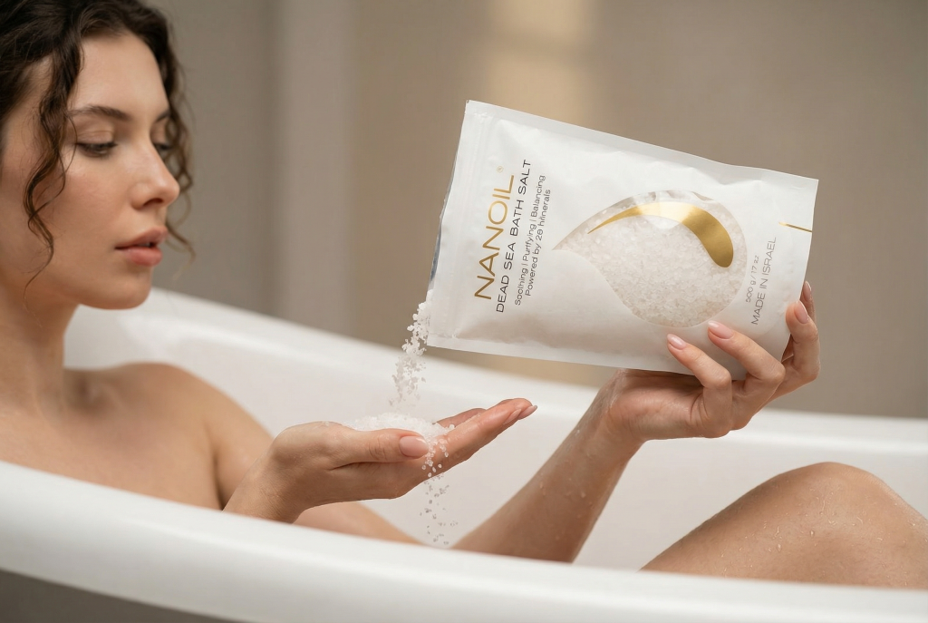 nanoil sal de banho